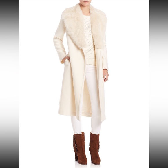 Ralph Lauren • Shearling Wool Trench Coat - Picture 15 of 16